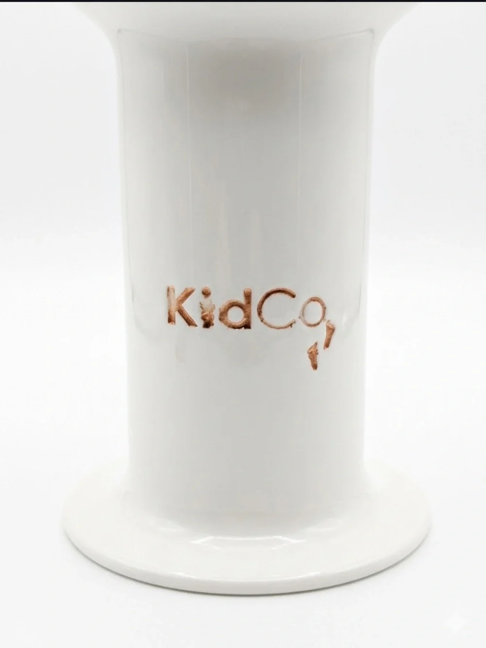 KidCo White Food Mill with Serving Spoon - Compact Kitchen Tool